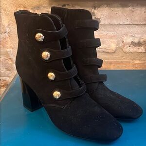 Tory Burch Marisa Lancaster
Military Suede Bootie